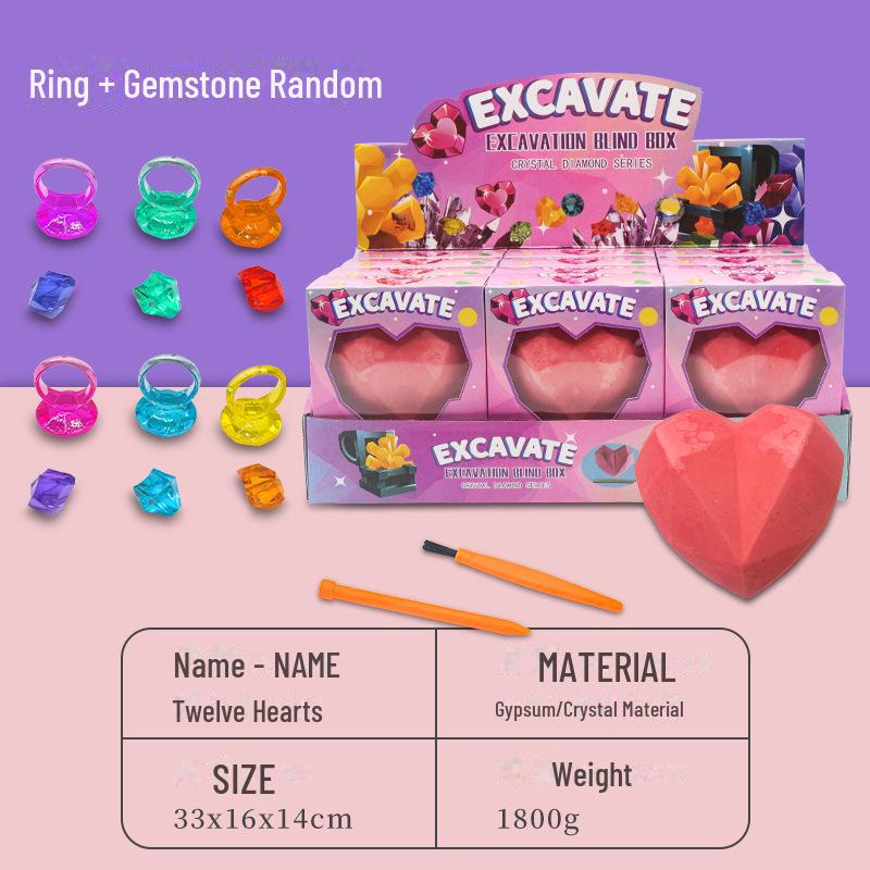 Мультфильм Русалочка Раскопки Драгоценностей: Детская развивающая игрушка для поиска сокровищ своими руками