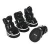 4 Pcs Waterproof Winter Pet Dog Shoes Anti-slip Puppy Snow Boots Leather Dog Footwear Warm Shoes For Small Dogs Cats Chihuahua
