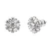 5691483 Idyllia Snowflake Flower Stud Earrings