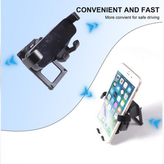 Dashboard Airvent Console Phone Holder Bracket For Volkswagen Golf 2014-