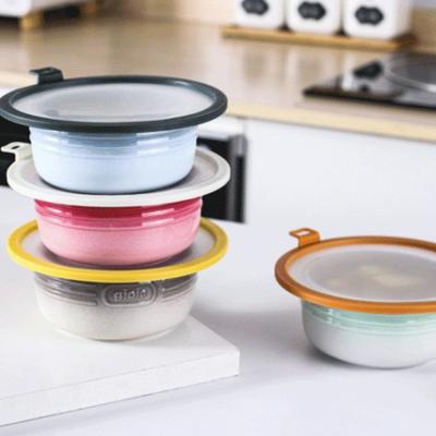 Многоразовая крышка для еды Прозрачная крышка для миски Новая термостойкая крышка Бытовое использование