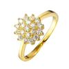 14k Gold 1 .5 Carats Diamond Ring For Women Luxury Engagement Bizuteria Anillos Gemstone 14k Yellow Gold Diamond Wedding Ring Box