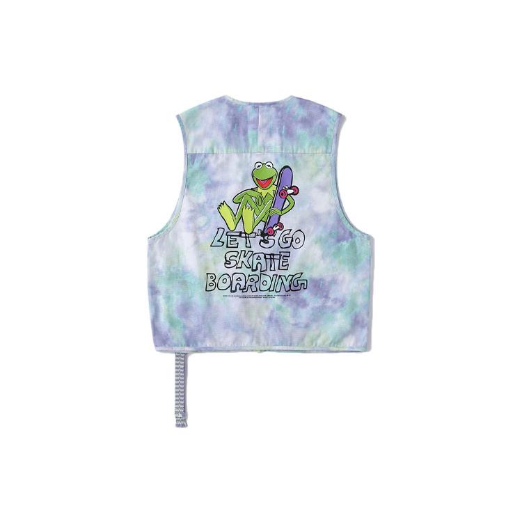 Жилет Li Ning x Disney Унисекс Сине-зеленый AMDR051-1