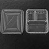 Disposable PP 3-Compartment Takeout Lunch Boxes