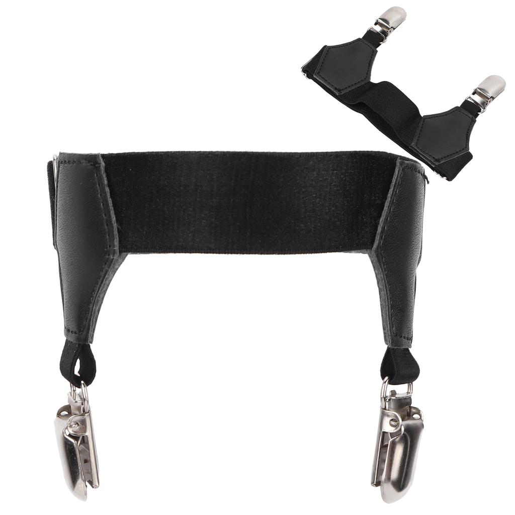 Подвязки для носков Металлические двойные зажимы Держатели для подтяжек для носков Нескользящие зажимы для женщин