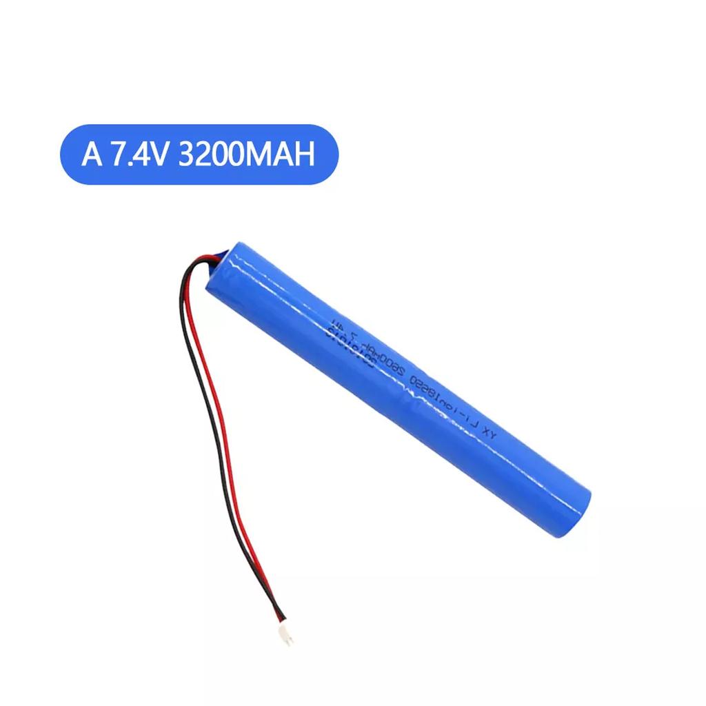 Аккумулятор высокой емкости 7,4 В 18650, литиевые батареи 2000 мАч/2600 мАч/3200 мАч для автомобильных светодиодных фонарей и гаджетов