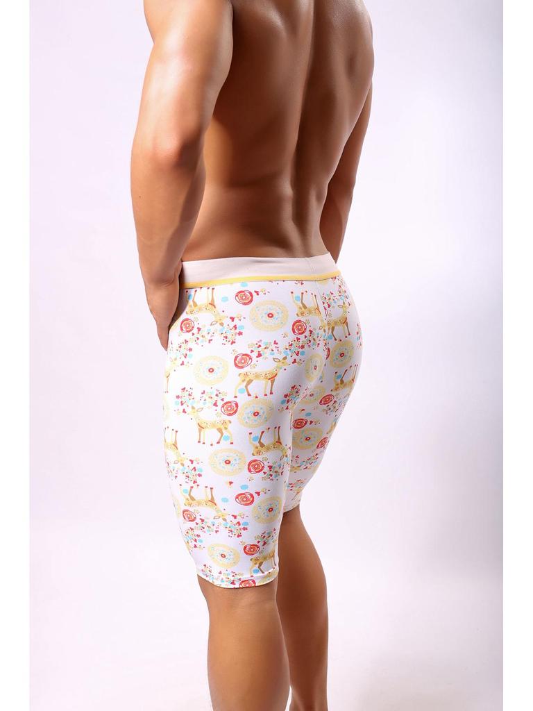 Распроданный: Рождественский олень Красочные мужские боксеры