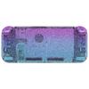 Custom DIY Replacement Case Shell for eXtremeRate Clear Material Fine Glitter Back Plate for Switch Holder Handle Controller Housing for Switch Full