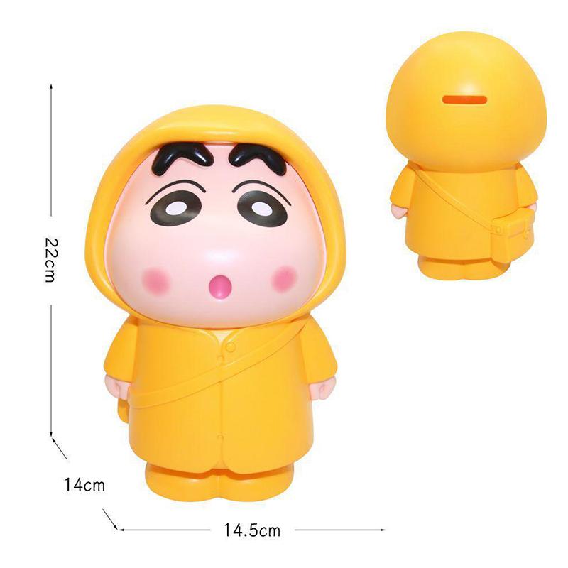 Аниме Crayon Shin-Chan Фигурка Копилка ПВХ Модель Статуэтка Кукла Копилка Декор Стола Подарки Игрушки