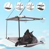 Cat Hammock Suction Cup Windowsill Cat Comfortable Hammock Summer Breathable Mesh Double Hanging Beds Pet Hammock