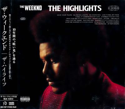 CD WEEKND Highlights UICU1327 XO 2021 Япония Obi Рэп Хип-Хоп R&B