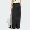 Adidas Satin Polka Dot Wide Leg Pants - Black / Kv1169