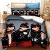 Постельное белье BABYMETAL Rock Band Напечатанный постельный комплект с наволочкой Пододеяльник для кровати Мягкое Королевский размер Кинг-сайз Постельное белье Дом