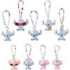 MINISO Коллекция Stitch Признание в любви Флок Подвеска Мистери Боксы Один Мистери Бокс/Полная Коробка 8 Шт Кукла