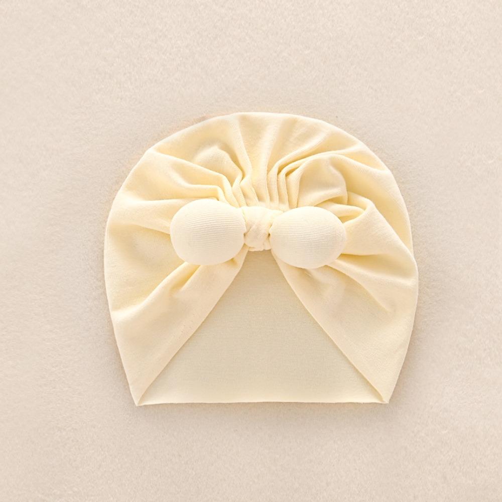 0-5 месяцев Шапочка-тюрбан из муслина без косточек Хлопковая шапочка-тюрбан для новорожденных Ветрозащитная детская фетальная шапочка Осень