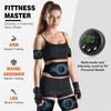 5-in-1 EMS Ab Muscle Stimulator: Smart Waist Belt for Massage, Fat Burning, and Training