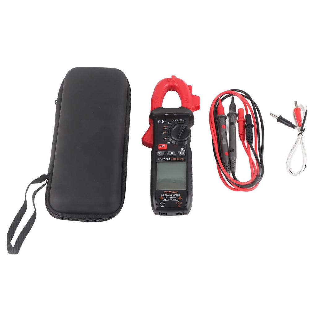 Цифровой мультиметр с клещами, измеритель сопротивления, тестер непрерывности цепи