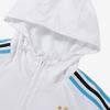 adidas Оригинальная мужская тканая куртка с капюшоном для футбола Аргентины IU2138