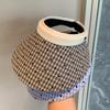 Anti-UV Woman Sun Hat Colorful Dot Visor Cap Fashion Empty Top Cap  Female