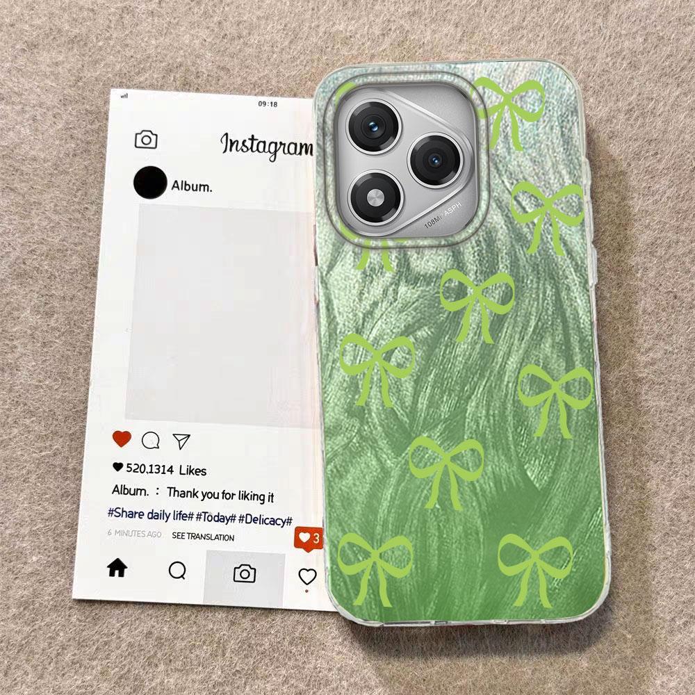 Чехол для телефона с вишневым бантом для нескольких кошек для Honor 400 200 Pro Magic 6 5 7 Lite X9a X9c X9b X8a X8b X8c Ракушка Силиконовые сумки Чехол