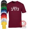 Camiseta De Cumpleaños Divertida Hecha En 1973 Para Celebración De Fiesta