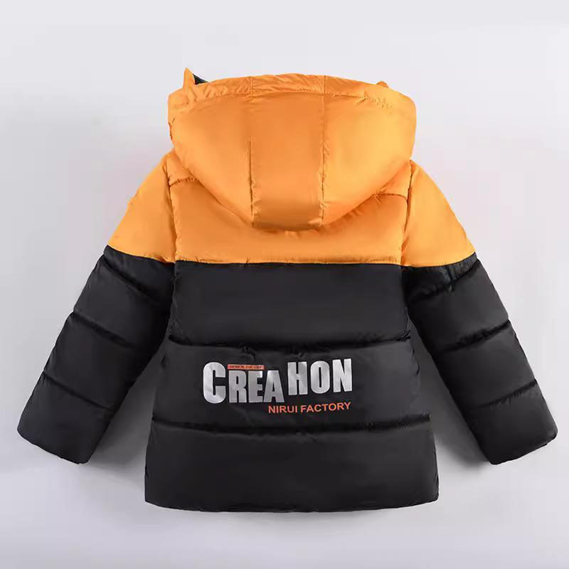 Куртка для мальчиков на холодную зиму, детские пальто, теплая верхняя одежда с капюшоном, толстое флисовое пальто для мальчиков