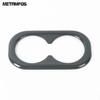 For Honda CR-V CRV  2024 2025 Carbon Fiber Rear Cup Holder Water Bottle Decoration Frame Interior Accessories Car Styling