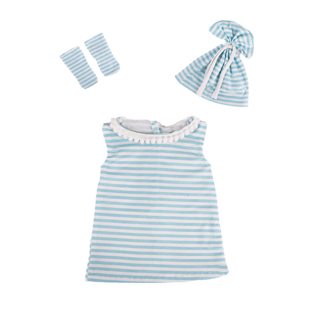 2024 American Girl Doll 18-дюймовая плюшевая пижама с капюшоном - подходит для куклы Eve ростом 43 см