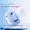 Bluetooth Headset Tws In-ear Digital Display Call Music Battery Life Portable Transparent Space Capsule Bluetooth 5.3