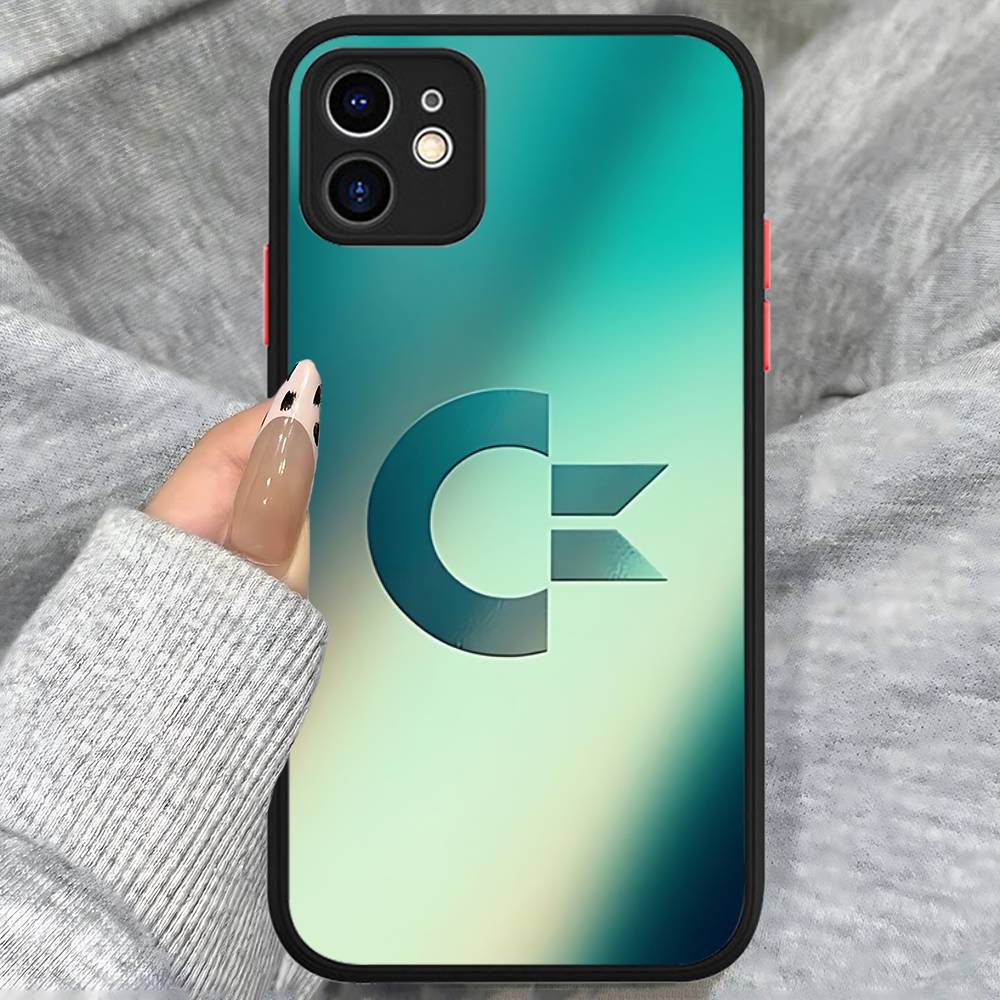 C-Commodore 64 For IPhone 16 15 14 Plus 13 12 11 Pro Max X XS MAX Translucent Matte Shockproof Cover