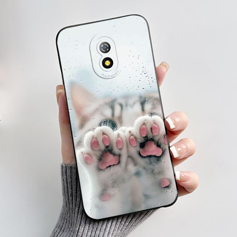 Case For Itel A16/A16 Plus/A23/Itel Alpha Lite Anime Style Bumper Soft Silicone Jelly Black Case Trendy Painted Shockproof Cover