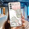 Милый мультфильм Дамбо для Samsung Galaxy S24 S23 S22 S21 S20 FE S10 S10E Plus Ultra Pro Lite 5G черный чехол для телефона