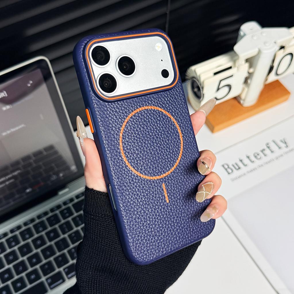 Матовый Чехол Для Телефона С Рисунком Личи, Магнитный, Для iPhone 17 Air 16 16E 15 14 13 12 11 Pro Max Plus, Для Magsafe, Мягкий Чехол Из ТПУ