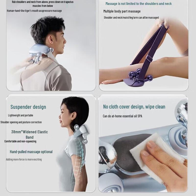 Philips Массажер для шеи PPM7202N, штекер CN (адаптер в комплекте)
