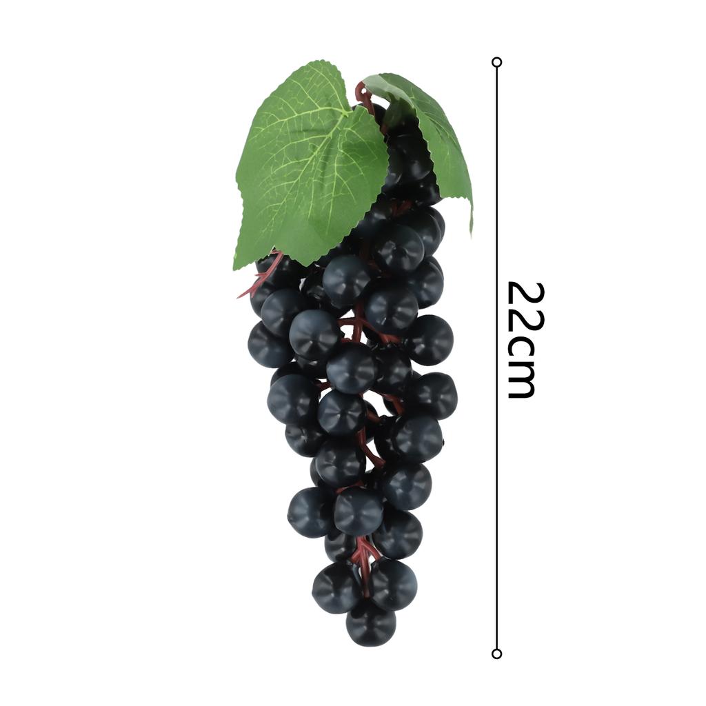 Искусственные фрукты Виноград Имитация гроздей винограда Реалистичные искусственные фрукты Пластиковые искусственные фруктовые украшения для свадебных вечеринок