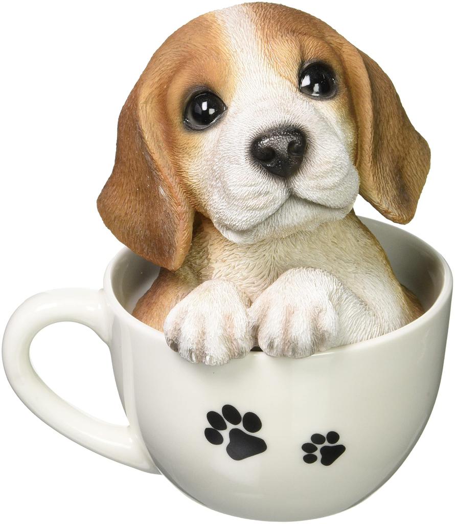 Тоёсэкисо Собака Орнамент (гончая) 14082 Коричневый, Прибл.. 13 x 11.5 x 14 см