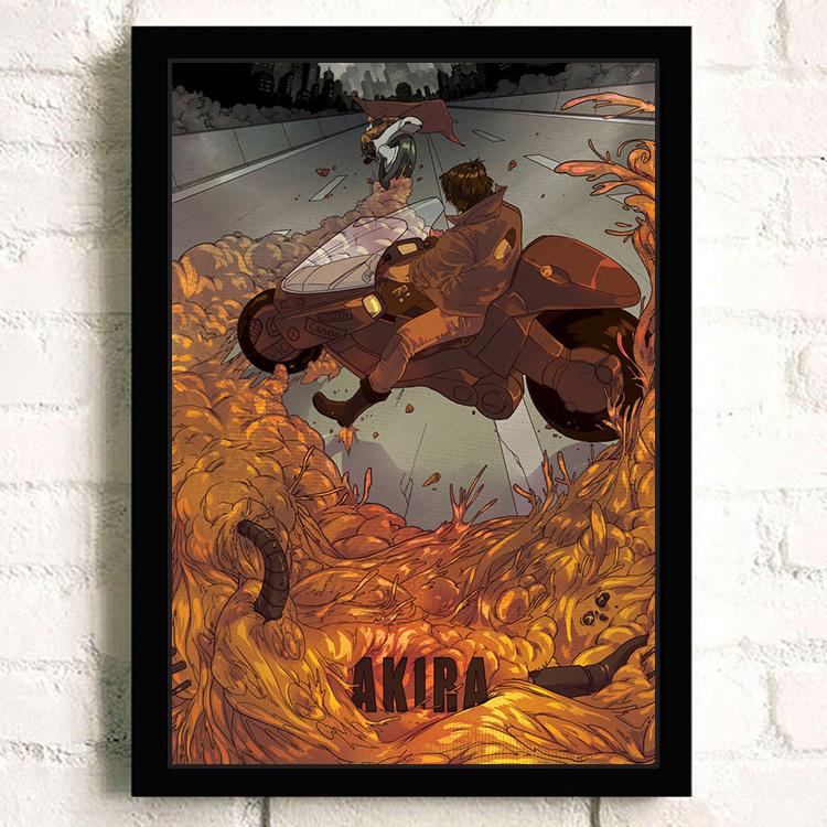 Japanese Anime AKIRA Poster and Print Room Decor Cartoon Character Picture Wall Art Canvas Painting Living Room Decor