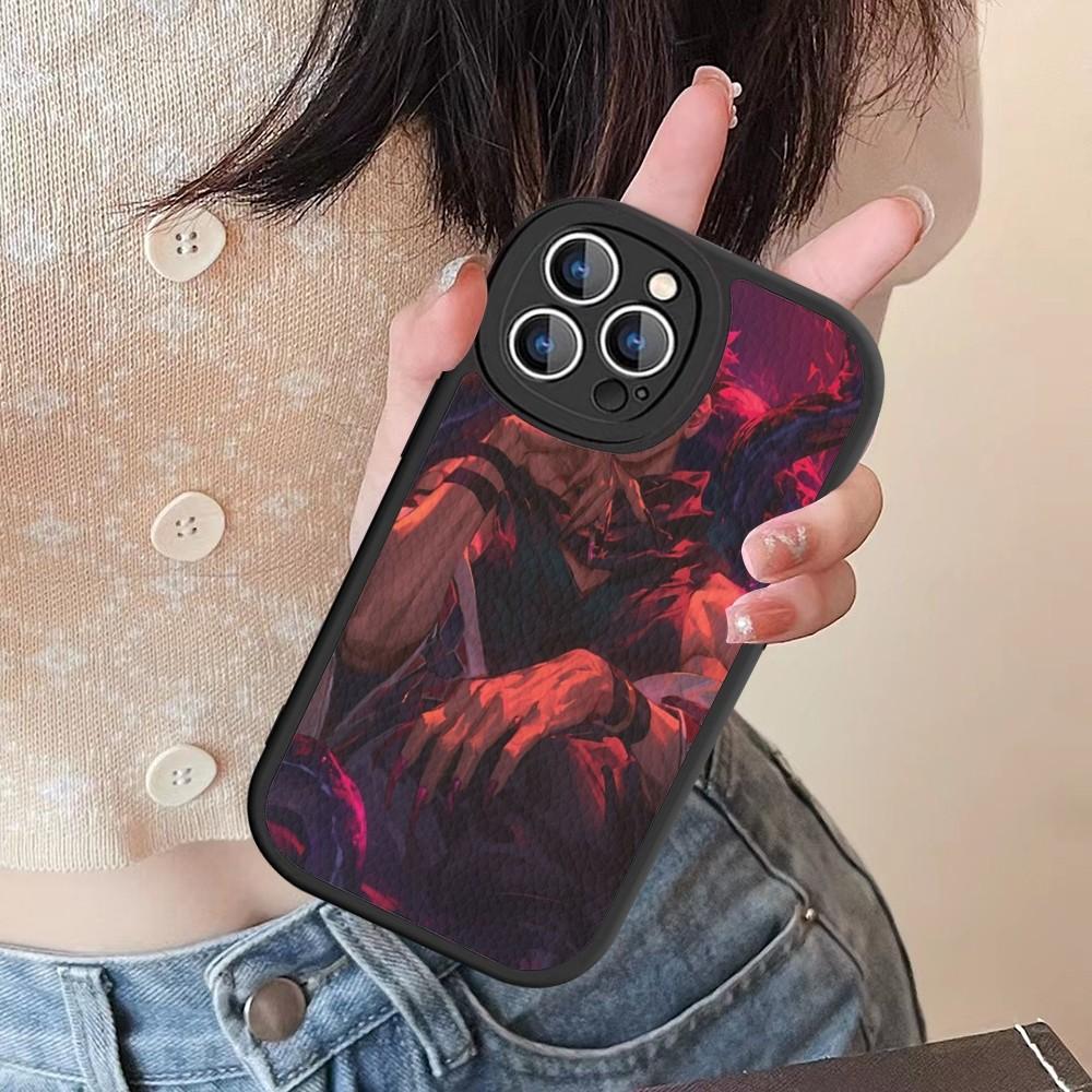 Чехол для телефона Jujutsu Kaisen Рёмен Сукуна Жесткая Кожа Для IPhone 16 15 14 13 12 Mini 11 14 Pro Max Xs X Xr 7 8 Plus Fundas