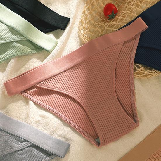 Женские сексуальные трусики с низкой посадкой, дышащие