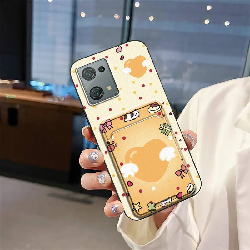 Мягкий чехол Мультяшный чехол для телефона Для Blackview Oscal C30/C30 Pro Модный дизайн Водонепроницаемый Силиконовый защитный Слот для карт ТПУ