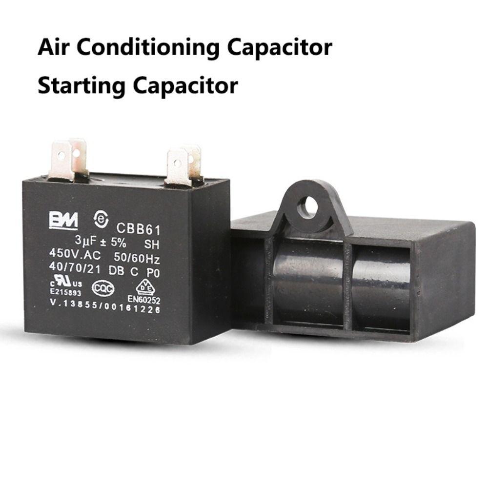 Cbb61 Starting Capacitor 450V Fan Capacitor New Air Conditioning Capacitor
