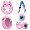 Tamagotchi Paradise Case 3x High Rebound Protective Cute Protective Case with Strap [Srelirly] Cover, Shockproof, Drop-Resistant, Dustproof,