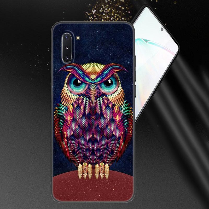 Милый чехол для телефона с изображением совы для Samsung M30 M31 S Note 10 Lite 20 M04 M13 M32 M14 M23 M33 M34 M42 M52 M53 M54 M11 M12 M21 M22