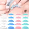 Premium Silicone Eyelash Curling Accessories Five Pair Pack With Colorful Pads For Enhanced Lash Styling