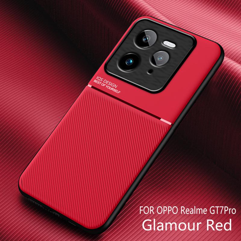Ударопрочный чехол EUCAGR Coque для Realme GT 7 Pro Магнитный чехол-ракушка для Realme GT7Pro Задняя крышка