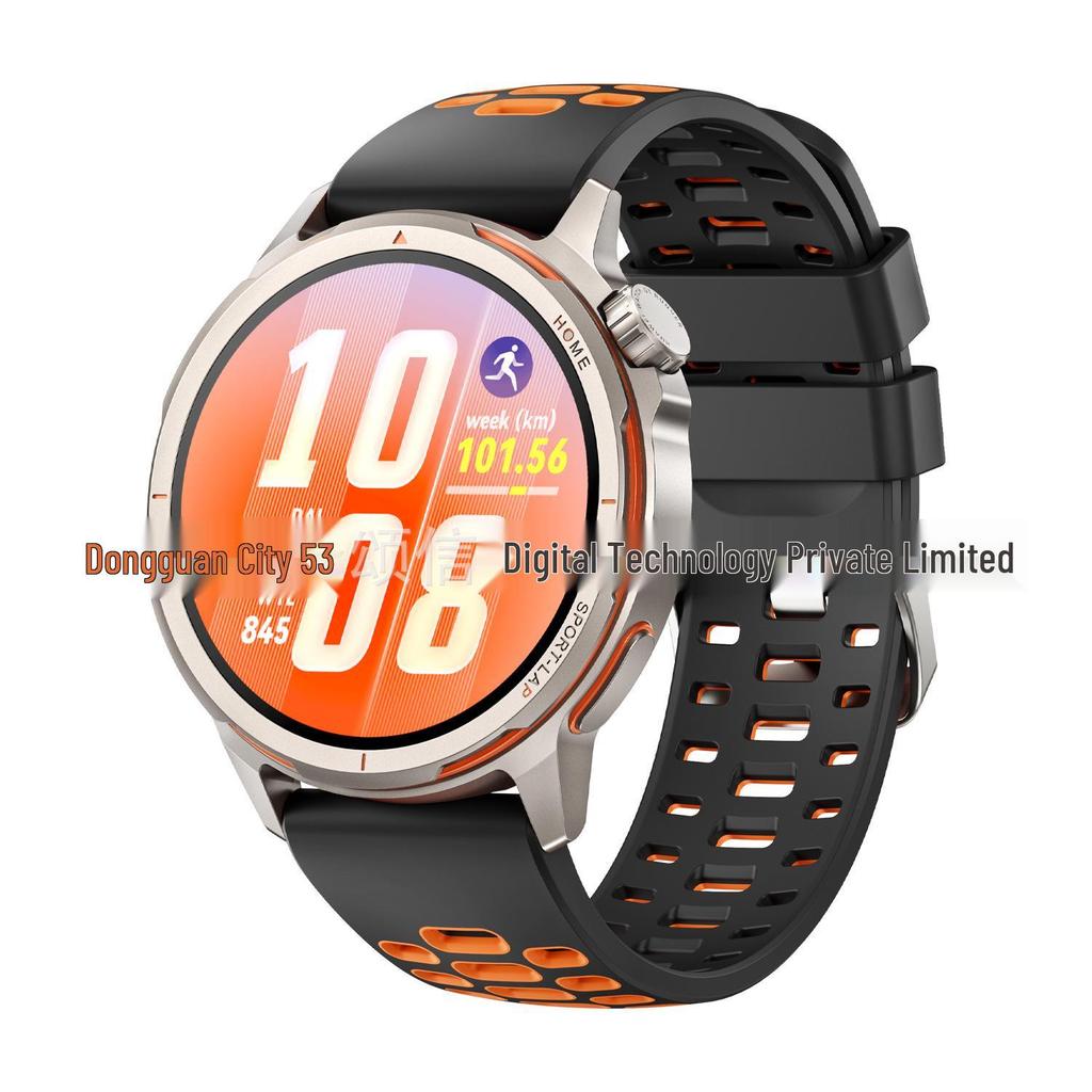 Двухцветный силиконовый ремешок для Huawei Watch GT Runner 2, Совместим с Huawei Watch 22 мм.