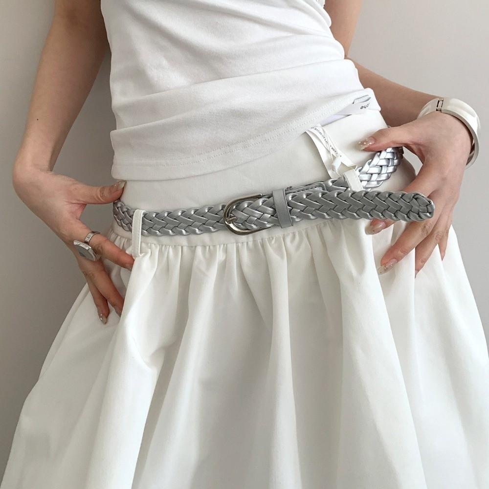 Korean Style Skirt Belt Versatile Literary Belt Casual Jeans Belt for Women