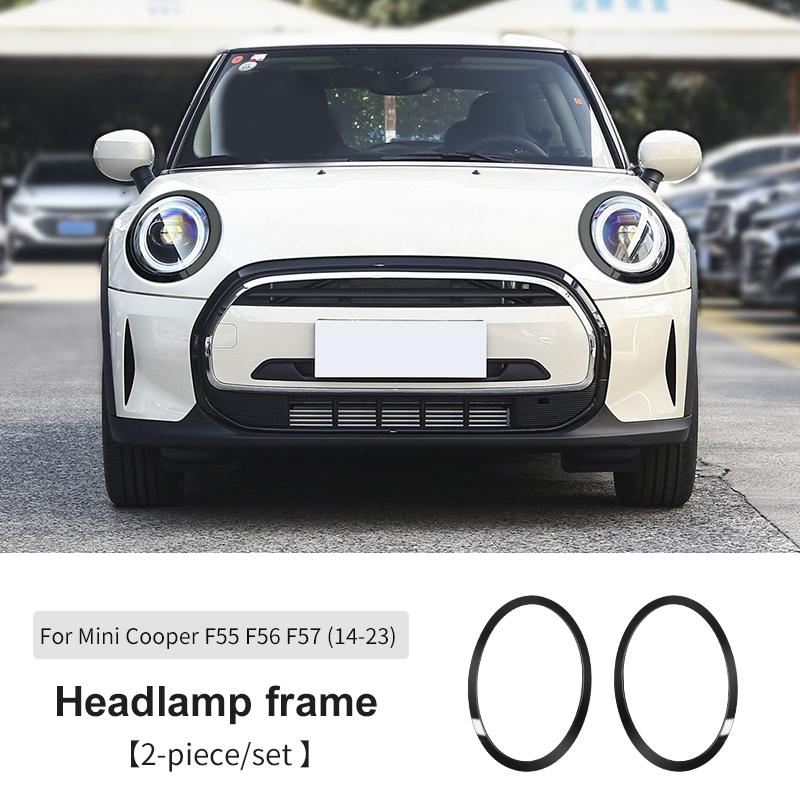 Рамка фары Крышка заднего фонаря Декоративное кольцо Для Mini Cooper S JCW F56 F55 F60 F54 R56 R55 R60 Clubman Countryman Автоаксессуары
