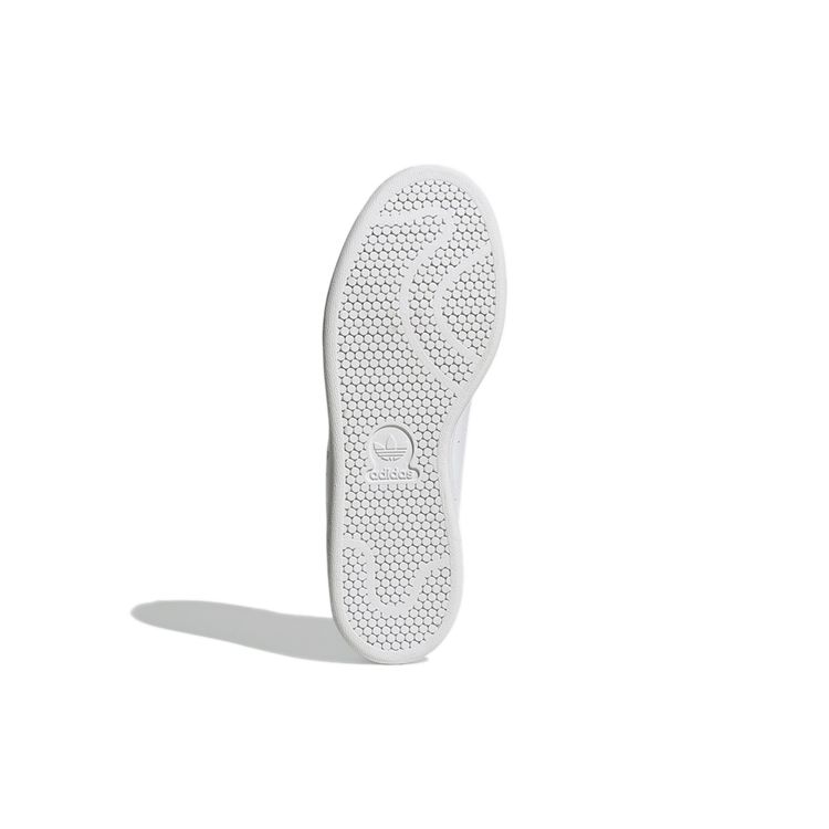 Adidas Originals Stan Smith Кожаные Повседневные Нескользящие Прочные Легкие Низкие Кроссовки Унисекс Ярко-белые GW0133