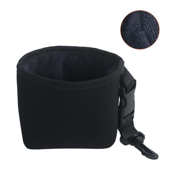 Сумка для чистки клюшек и мячей для гольфа, водонепроницаемая сумка для чистки мячей для гольфа изнутри и сухая снаружи, мойка для принадлежностей для гольфа